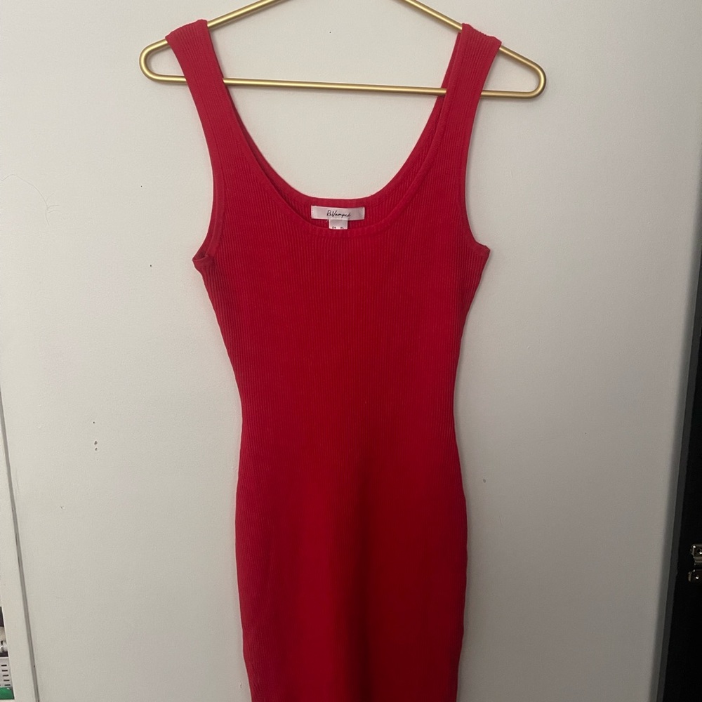 Revamped Scarlet Mini Dress